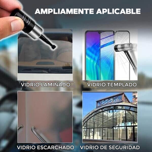 Kit Reparador de cristales VidrioFix® – Repara parabrisas, pantallas y espejos al instante.