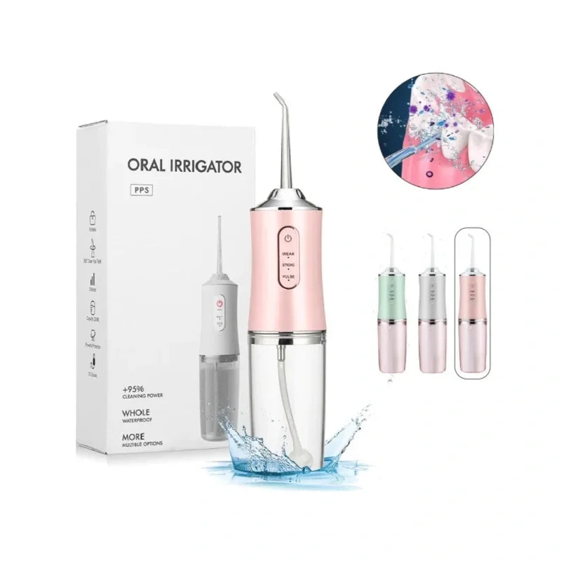 Irrigador 🦷 "El Secreto de una Boca Sana en Segundos"