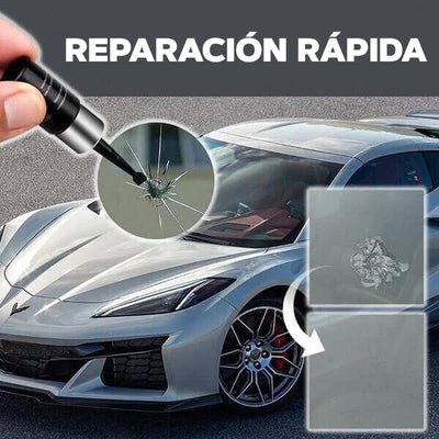 Kit Reparador de cristales VidrioFix® – Repara parabrisas, pantallas y espejos al instante.